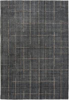 Alora Decor Chic Hand Loomed Abstract Lined Rug Gray 60x90"