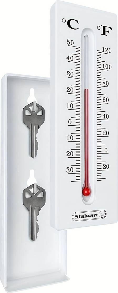 Thermometer & barometer Temu Thermometer With Key Hanger