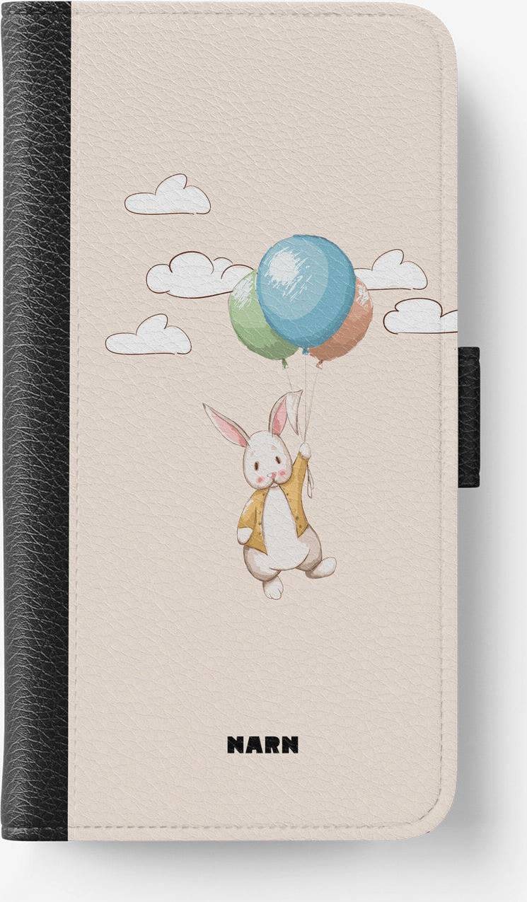 OnePlus 8T Flying Rabbit Plånboksfodral Beige