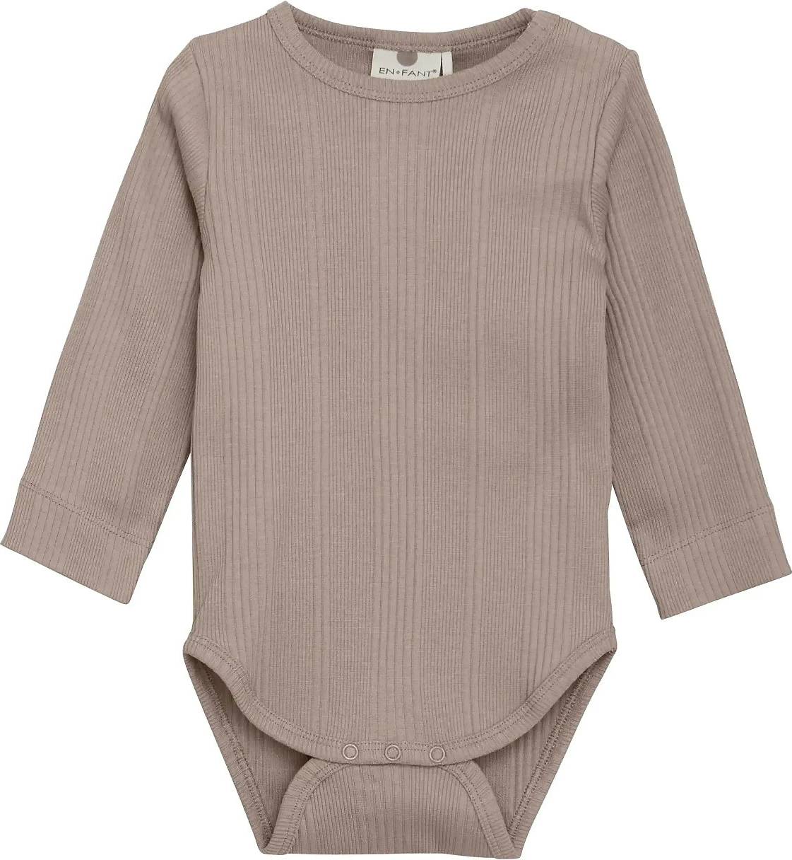 En Fant Body Ls Rib - Beige
