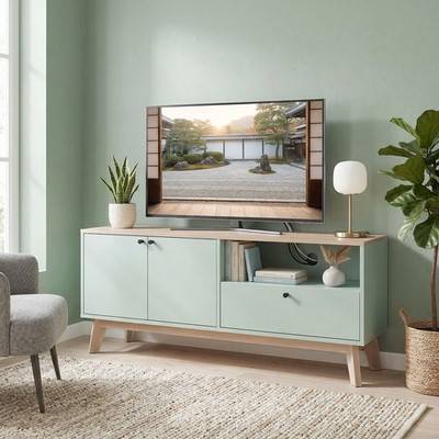 Homcom Stand Cabinet Up To 36 Inch TV Bench