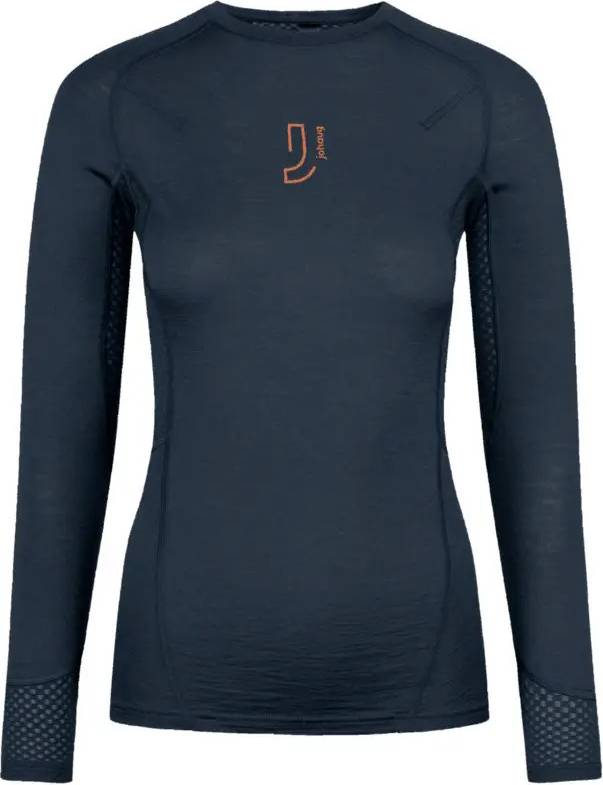 Long-Sleeved T-Shirt Lithe Tech-Wool - Blue