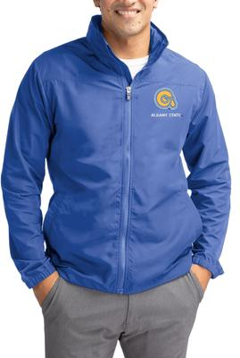 Cutter & Buck Blue Albany State Golden Rams Charter Jacket