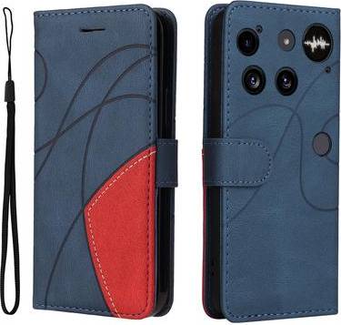 Nothing phone 3 Textured Nothing Phone Leather Case Blue