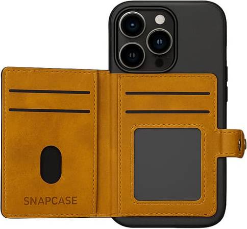 Snapcase RetroWallet iPhone 16 Pro Black