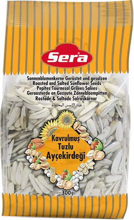 Sera Solrosfrön Rostade och Saltade