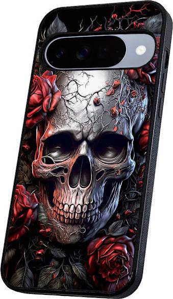Google Pixel 10 Pro Skull Roses