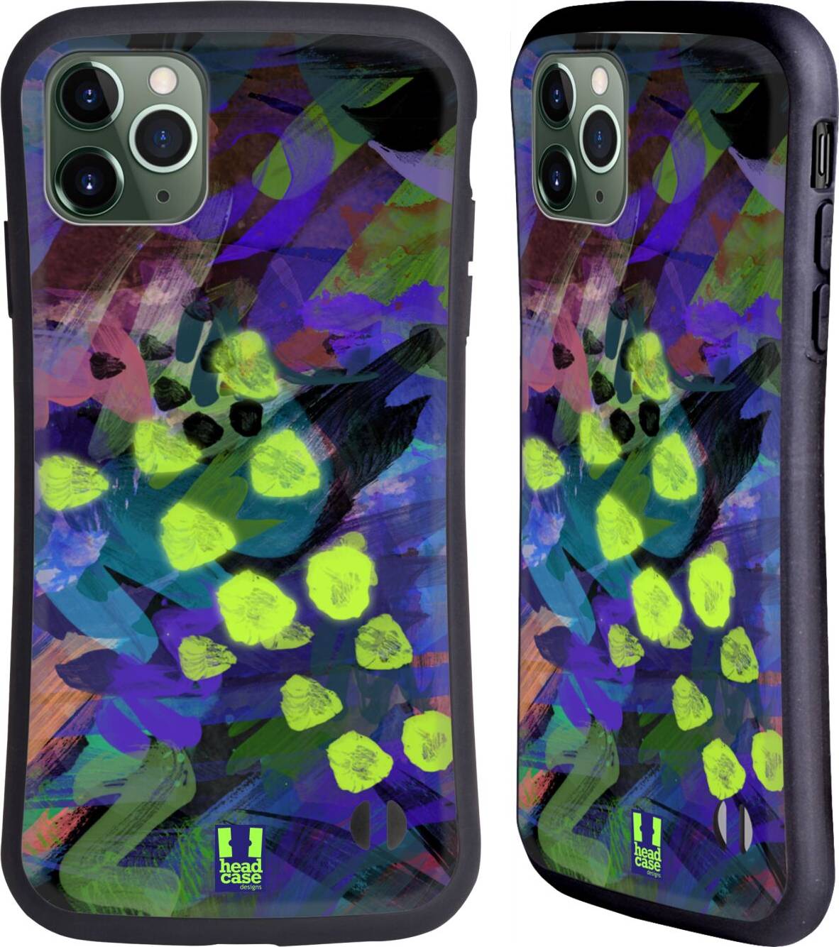 Head Case Designs Neon Patterns Hybrid