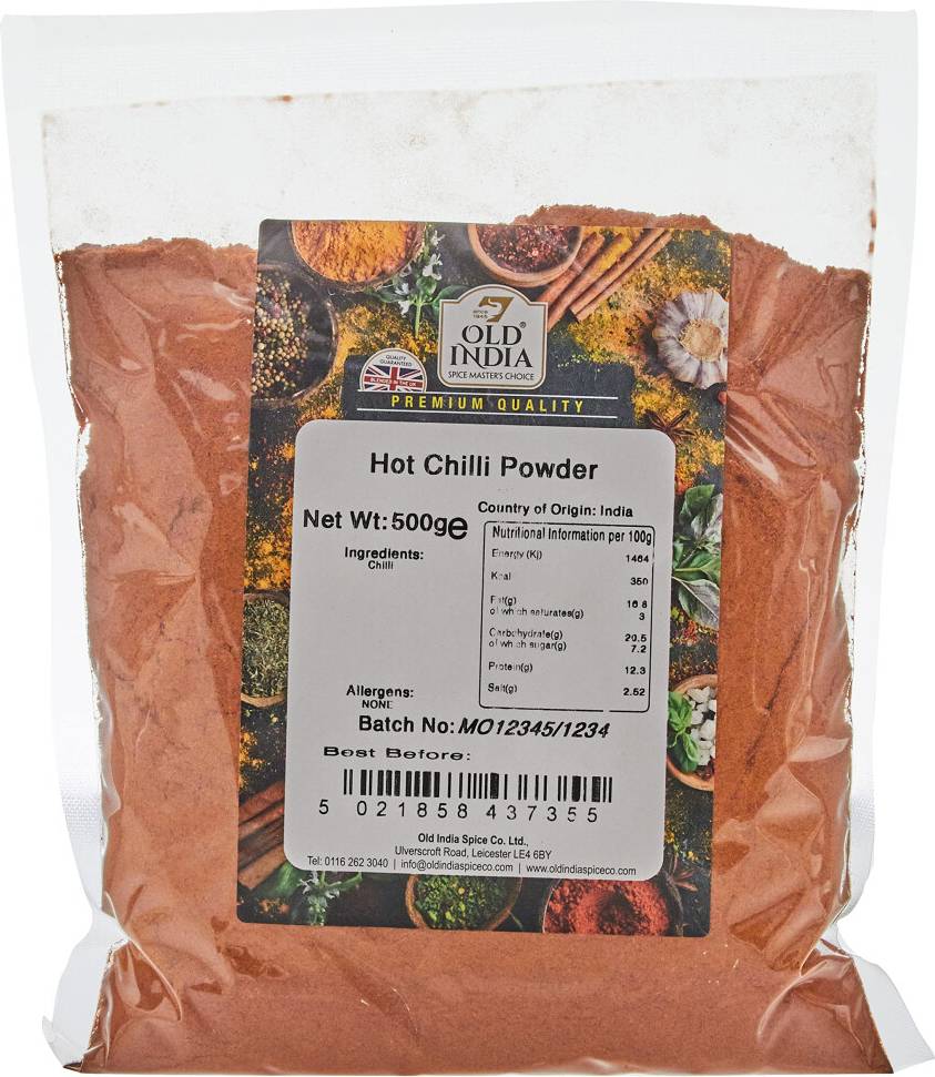 Hot Chilli Powder 500g