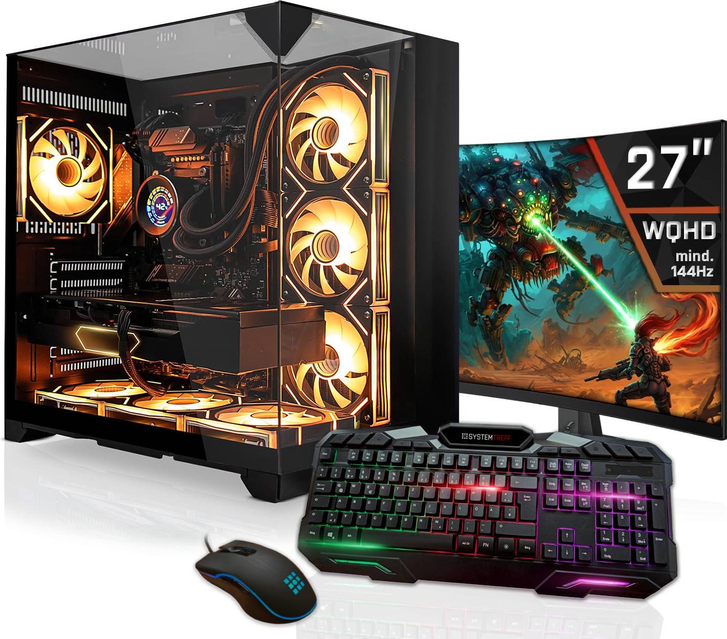 Systemtreff Gaming PC G255697 2000GB 32GB Radeon RX 9070 XT