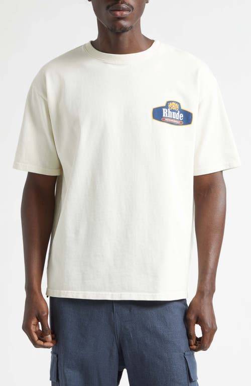 Rhude Racing Crest Tee Toppar - Herr
