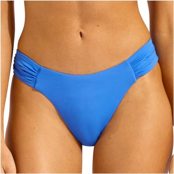 S.Collective High Leg Ruched Side Pant - Blue