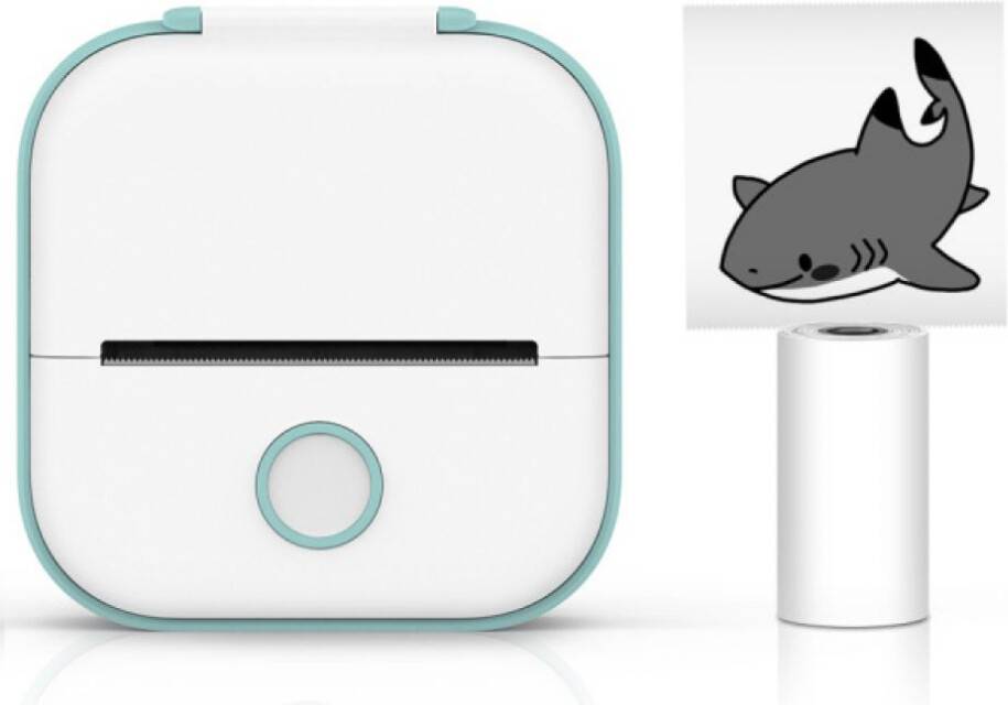 Mini Inkless Printer - White