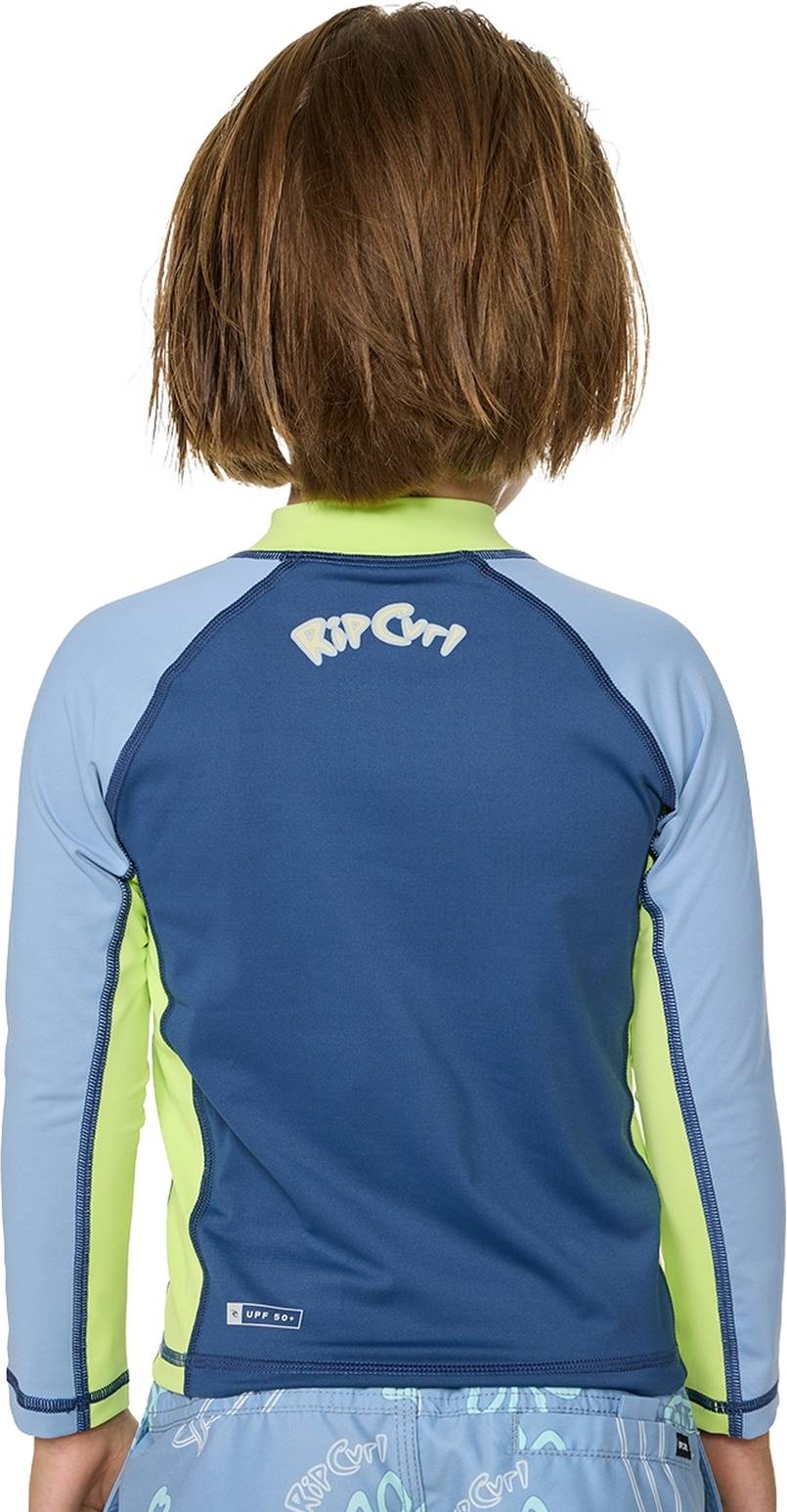 Ripcurl Rip Curl Ride The Wave Upf Long Sleeve Rash Vest