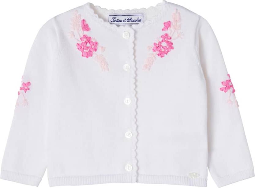 Baby Embroidered Cardigan -