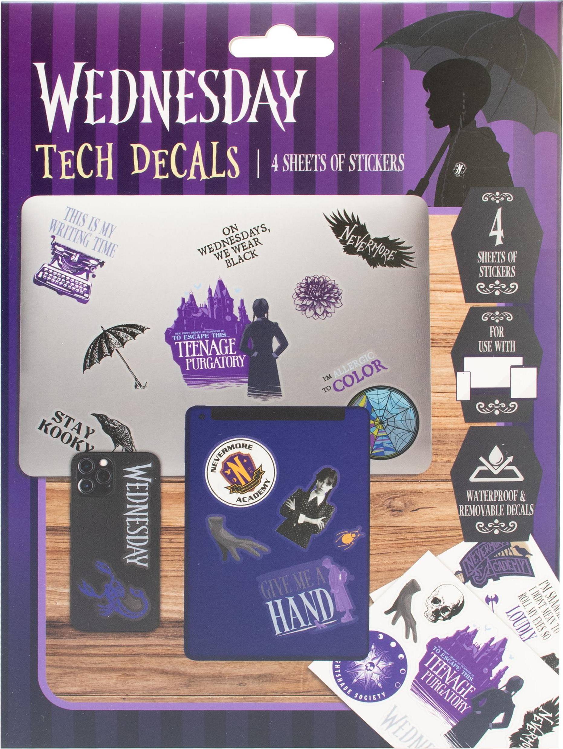 Wednesday Tech Sticker Set - 4 Sheets