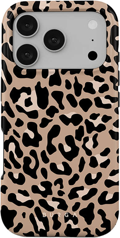 Burga Case For Iphone 17 Pro Max Leopard Pattern