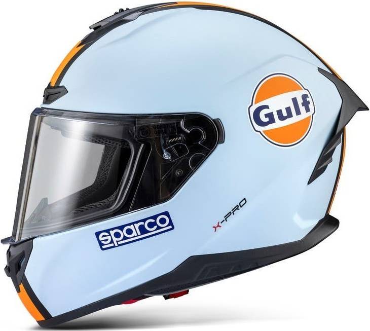 Sparco X-Pro Racinghjälm - Gulf