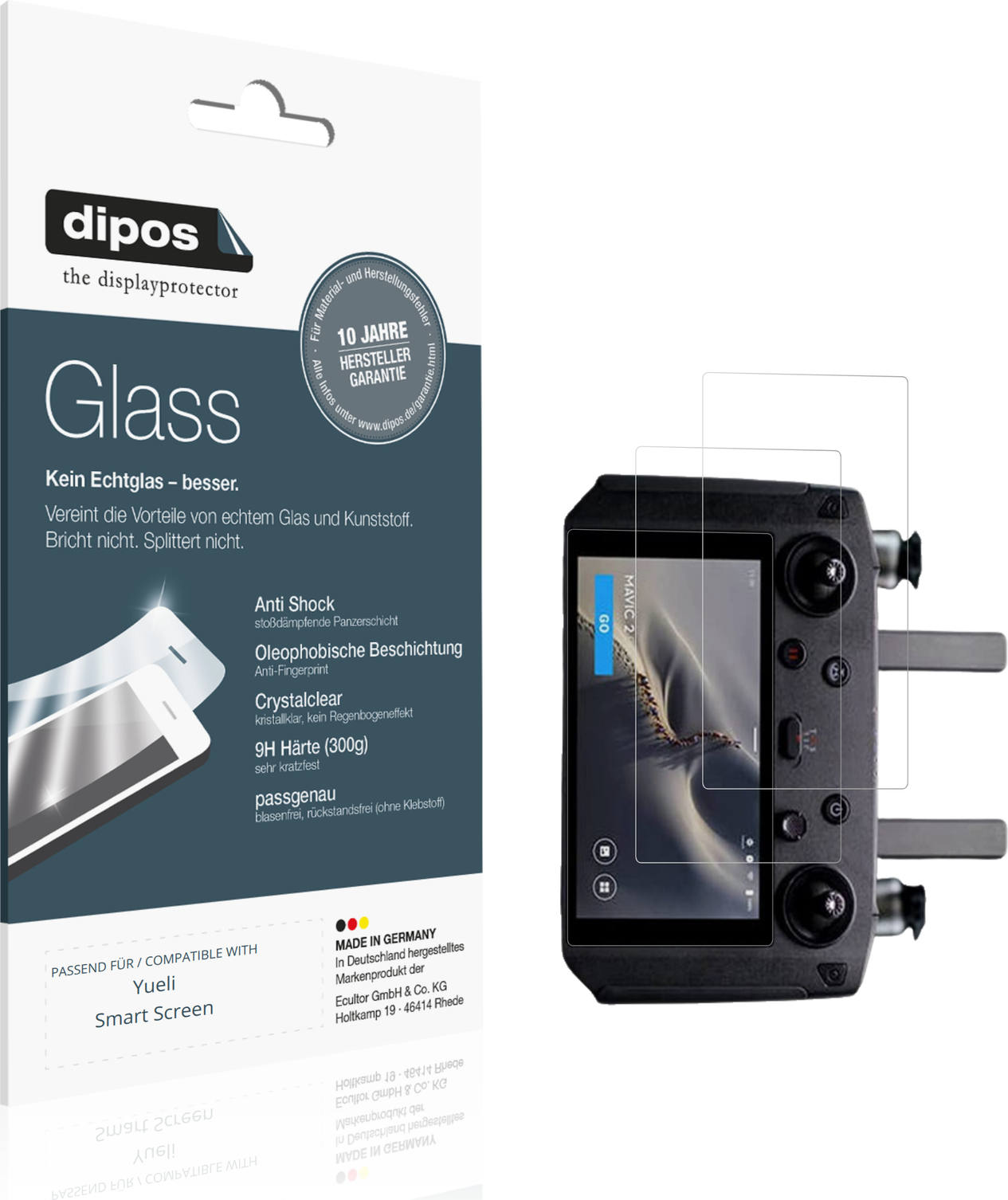 Dipos Screen Protector For Yueli Smart Screen