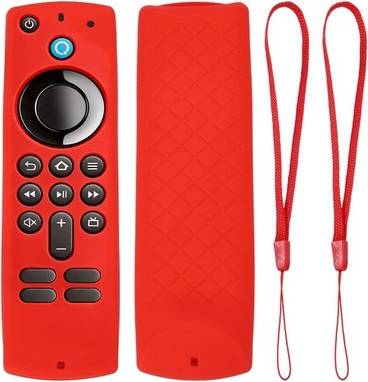 Uxcell 2 Pcs Housse Télécommande Tv Silicone Rouge