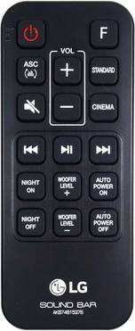 LG Replaces Soundbar Remote Control