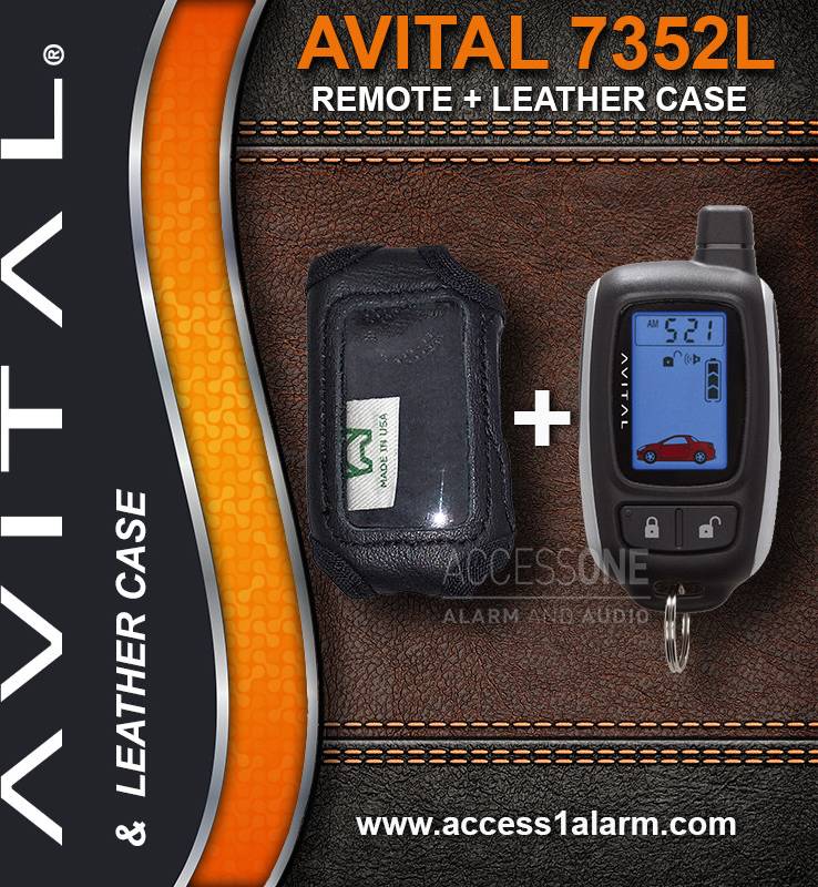 Avital 7352L 2-Way LCD Remote Control