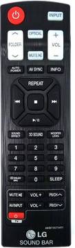LG NB2420A Soundbar Remote Control