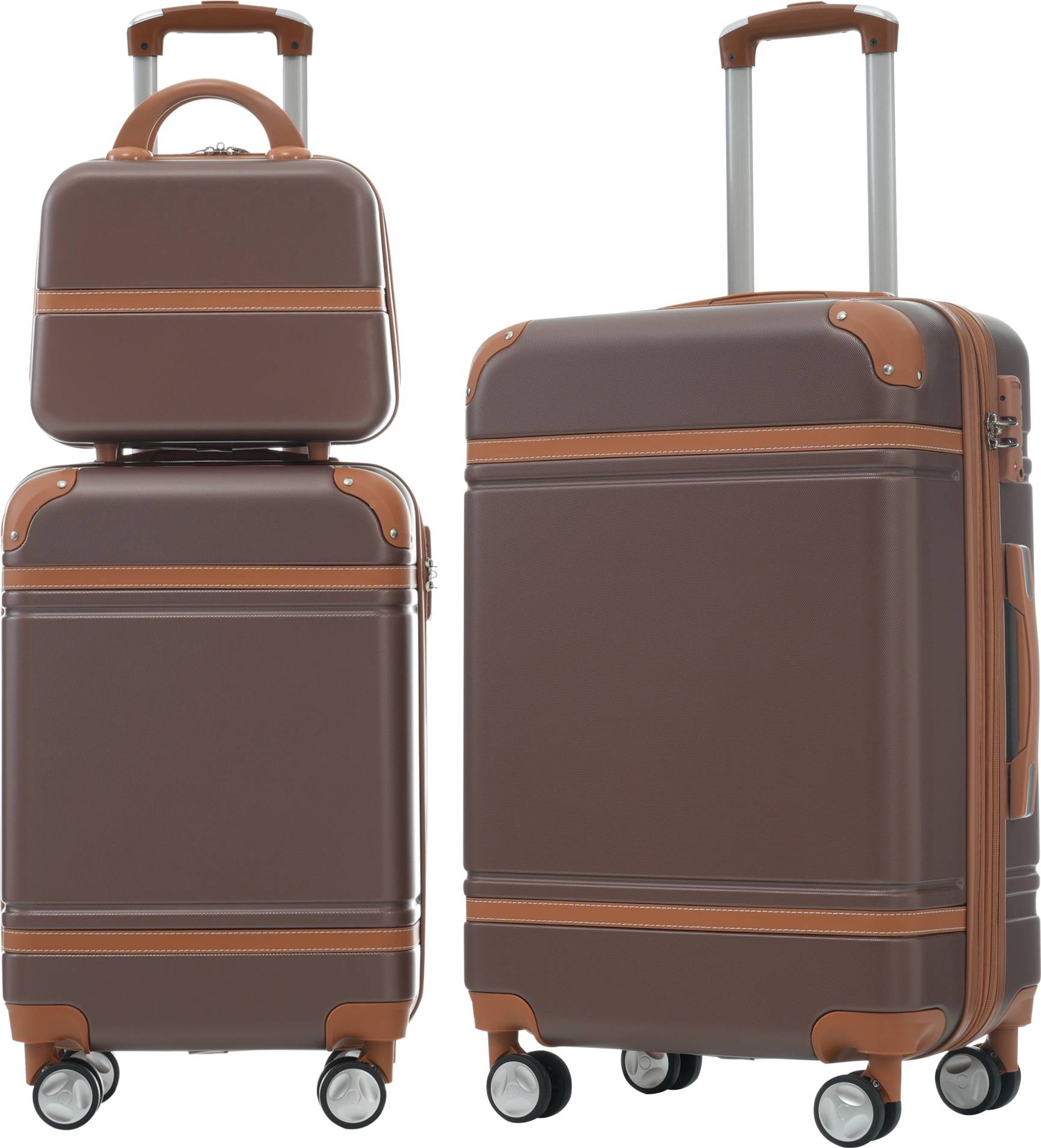 24 inch luggage GDFSTUDIO Hardshell Luggage Sets 3 Pieces 20 Inch 24 Inch