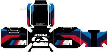 Eurowagens Motorcycles Luggage Cases Protection Sticker R 1300 Top Box A2