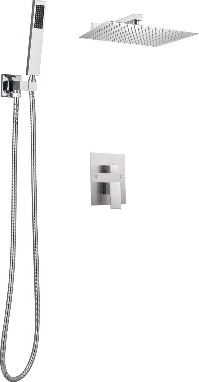 Shower faucet set VEVOR Shower Faucet Set Rainfall Bathroom System