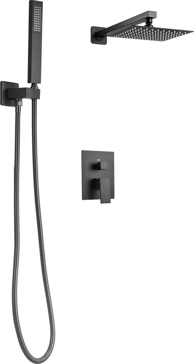 Shower faucet set VEVOR Shower Faucet Set Rainfall Bathroom System
