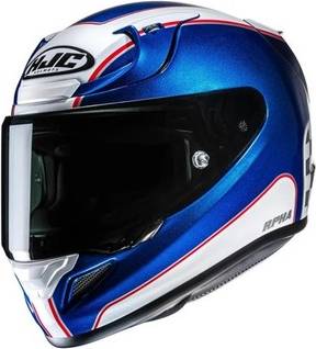 HJC Rpha 12 Respon Mc2 Motorcycle Helmet - Blue White Red