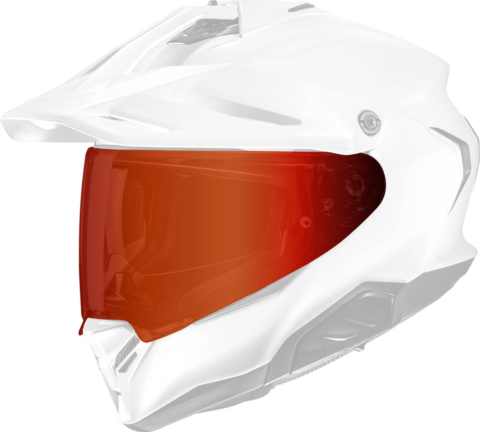 HJC Hj-47 Rpha Rst Red Visor Unisex, Man