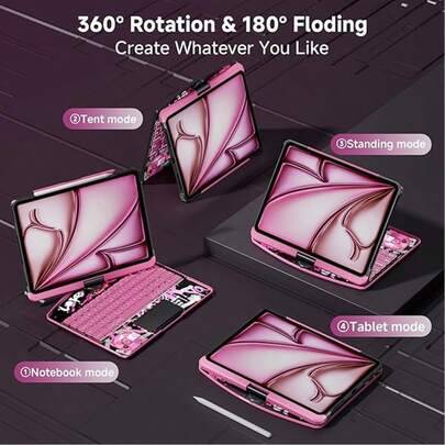 Ipad keyboard case pro 11 Shein Keyboard Case For IPad 11 Inch Pro Rotating Stand