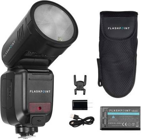 Godox v100 Flashpoint X100 TTL R2 Li-on Round Head Flash