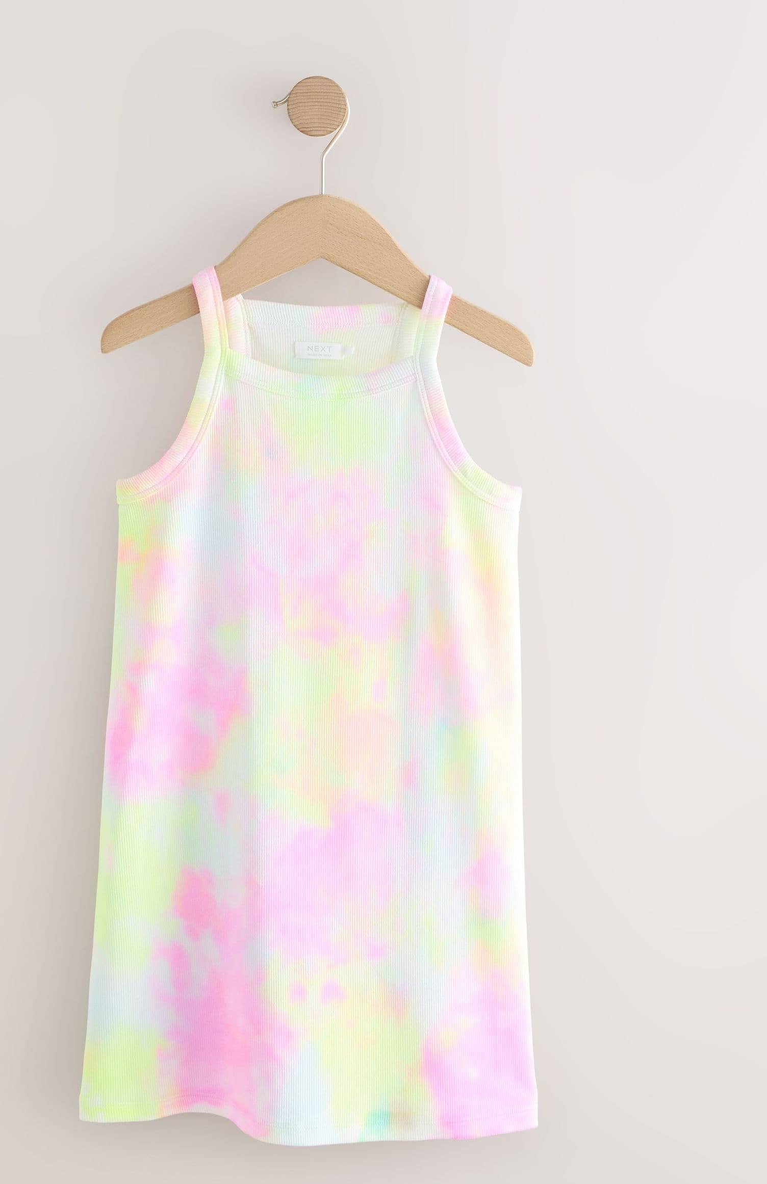 NEXT Multi Tie-Dye Rib Racer Dress