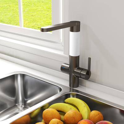 Single Handle Waterfall Kitchen Faucet
