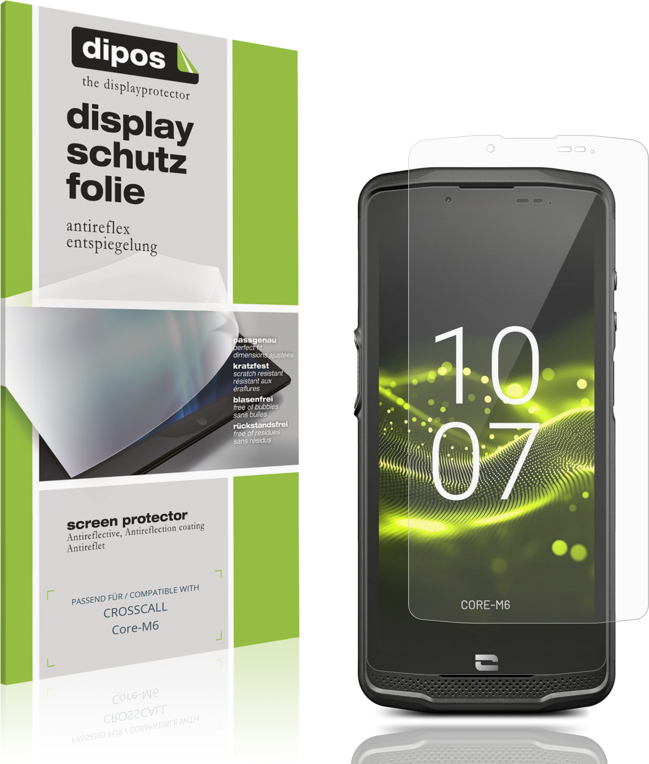 Dipos Screen Protector For Crosscall Core-M6