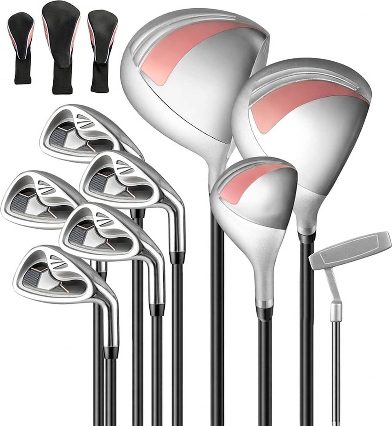 Complete golf club sets Sugift 9-Piece Complete Golf Club Set