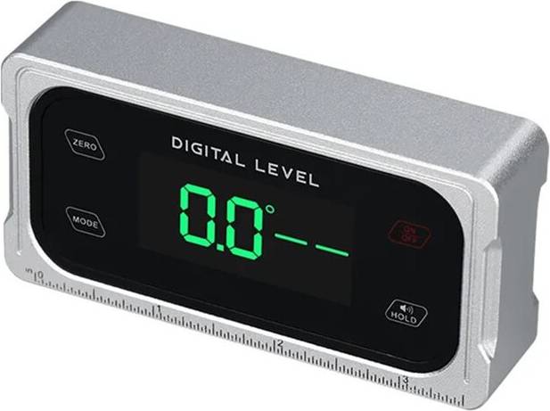 Exogio Touch Digital Display Inclinometer Box Double Measurement tool
