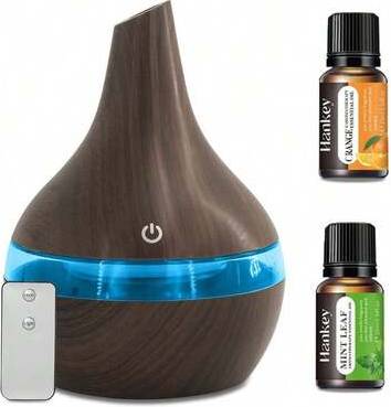 Aromatherapy essential oils Shein Send 2 Oils 300ml Aromatherapy Diffuser Humidifier