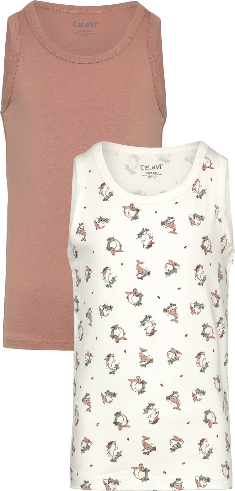 CeLaVi Undershirt 2-Pack - Multi/Patterned