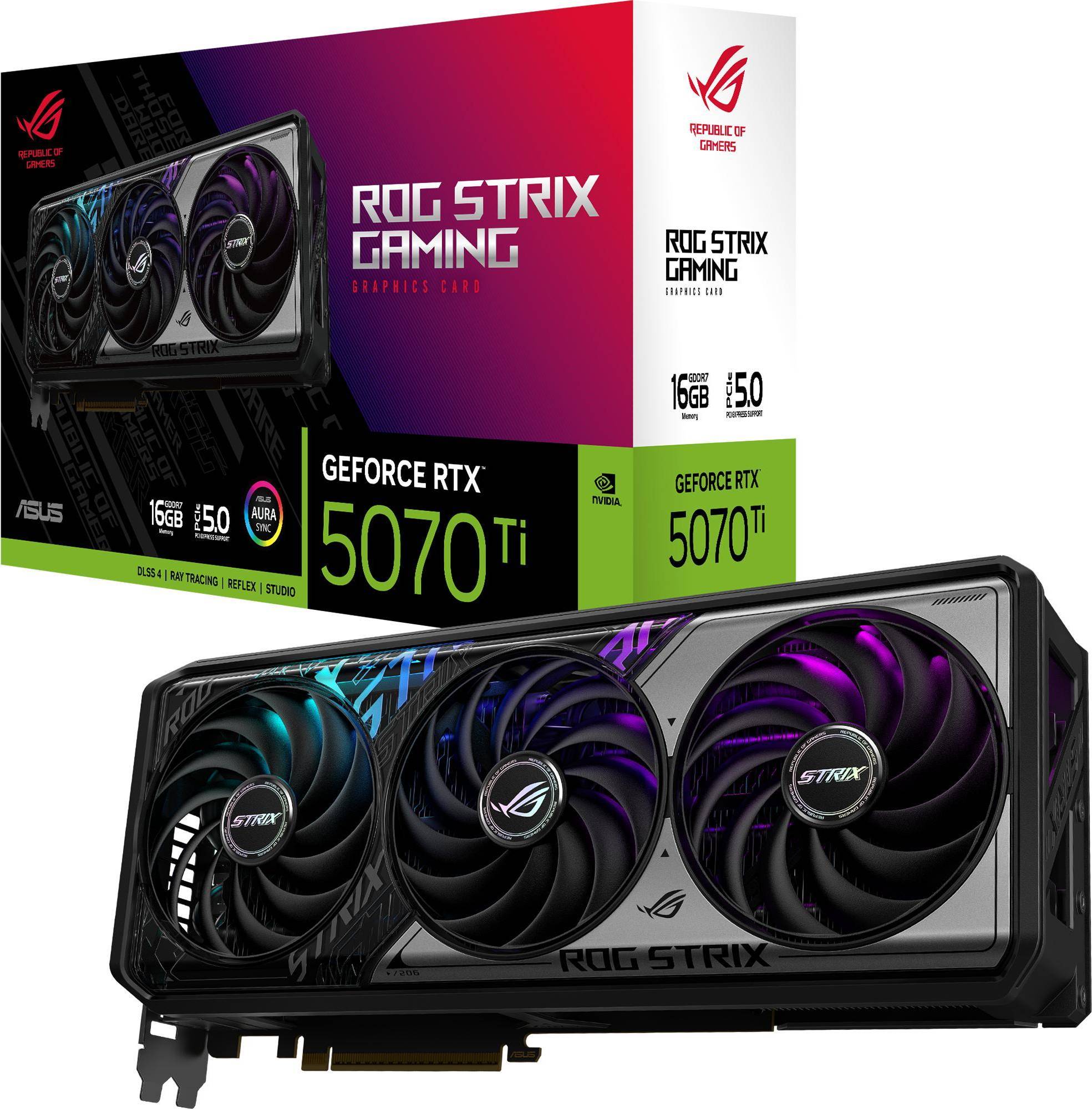Rtx 5070 ti ASUS ROG Strix GeForce RTX 5070 Ti PCI-Express