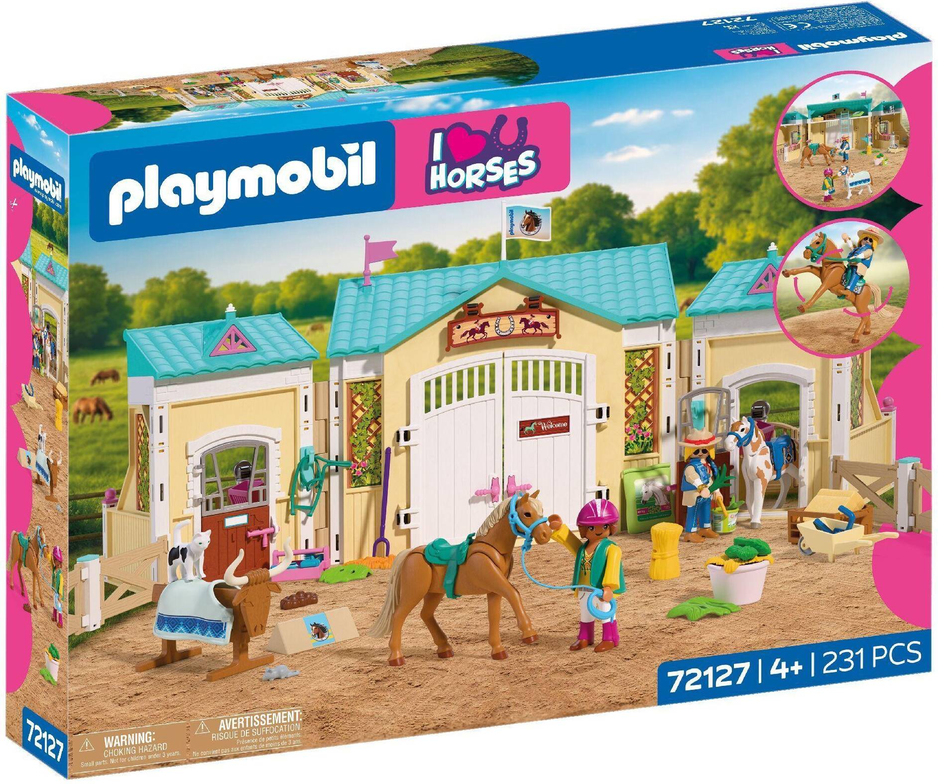 Playmobil Large Riding Stable 72127
