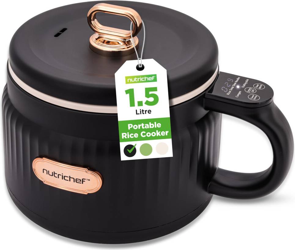 Electric rice cooker NutriChef Portable Electric Rice Cooker 1.6L