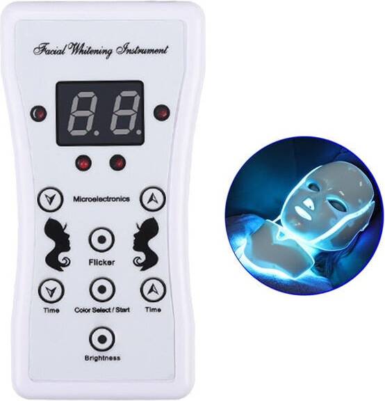 HCSC Remote Control LED Mask Face Beauty Machine
