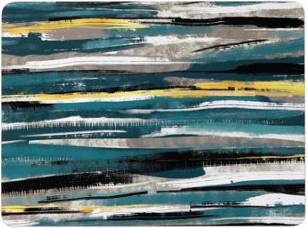 B&Q Abstract Pattern Set Of 4 Placemats Place Mat Multicolour