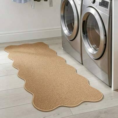 Shein Pineapple Pattern Runner Rug Carpet Multicolour 60x152 cm