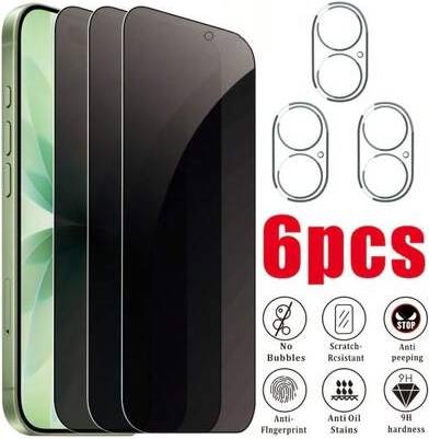 Privacy screen protector Shein 3pcs Phone Privacy Screen Protector