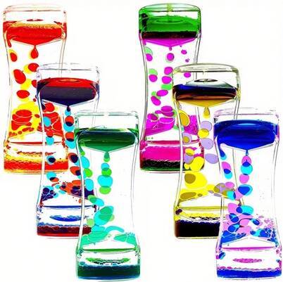 Shein Colorful Acrylic Liquid Motion Bubble Timer Kitchen Timer
